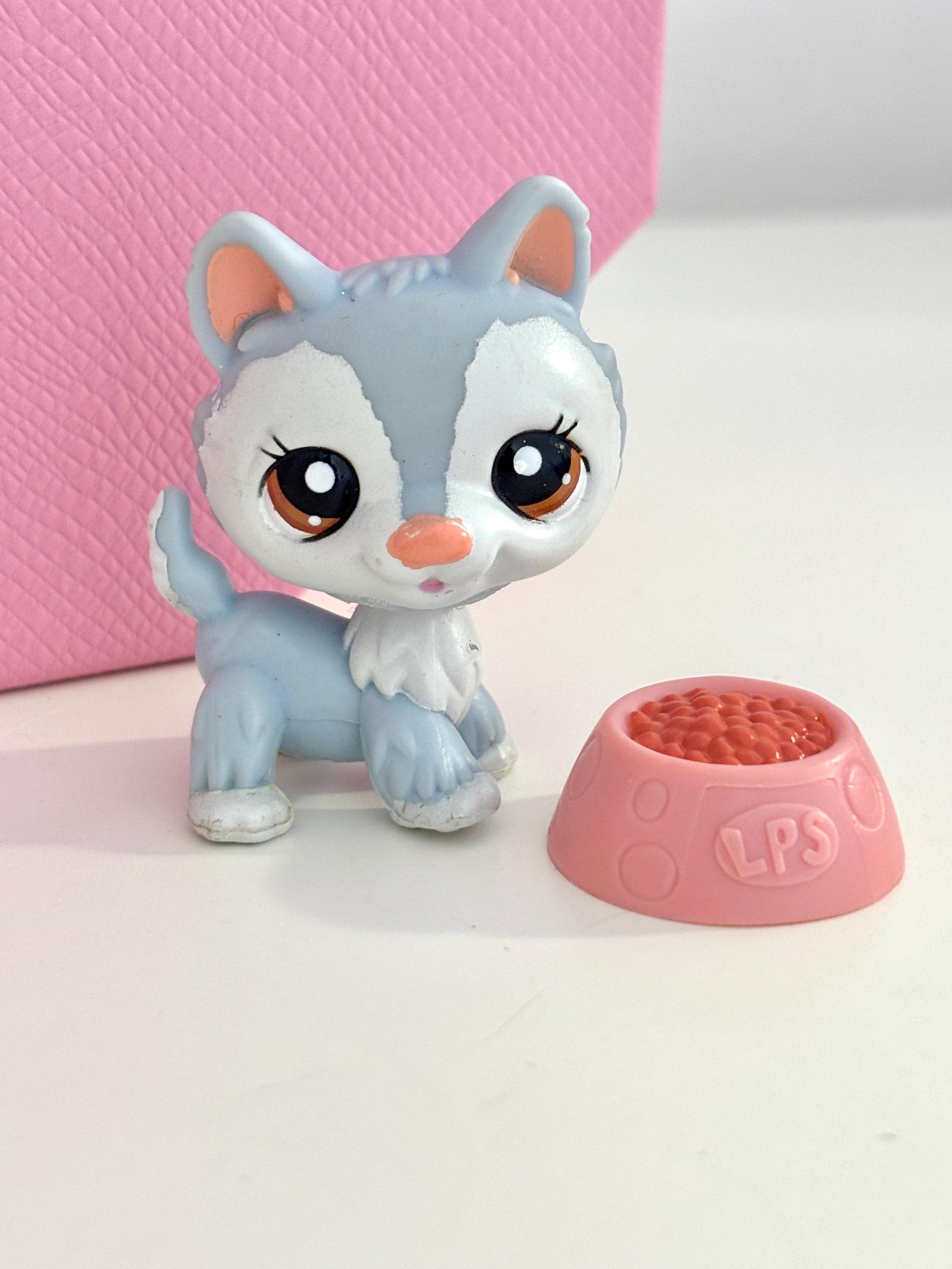Littlest Pet Shop #1793 Husky - Authentique Hasbro LPS D'occasion