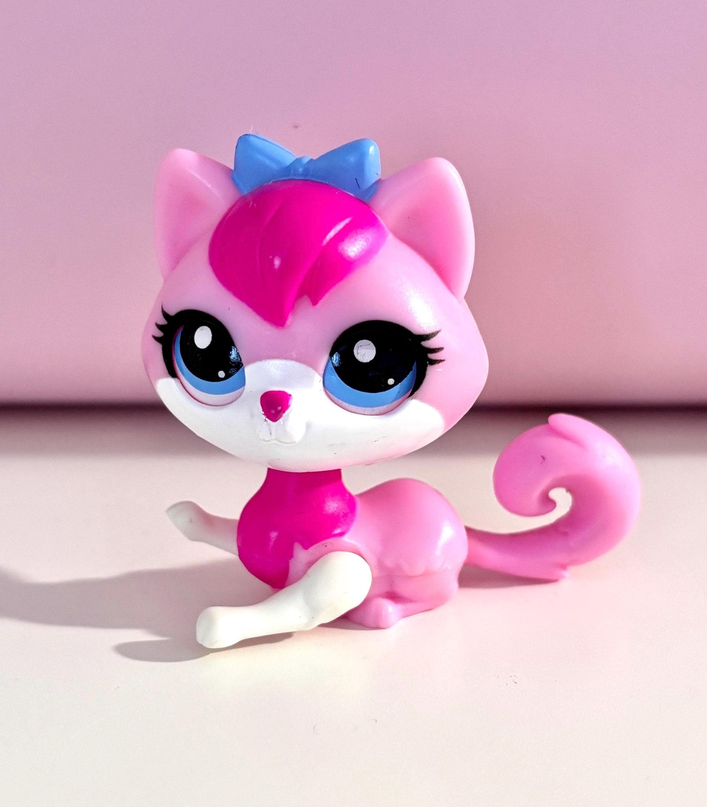 ピンクキャット Authentic Littlest Pet Shop Magic Motion #3627 Kitty 2013 - Etsy