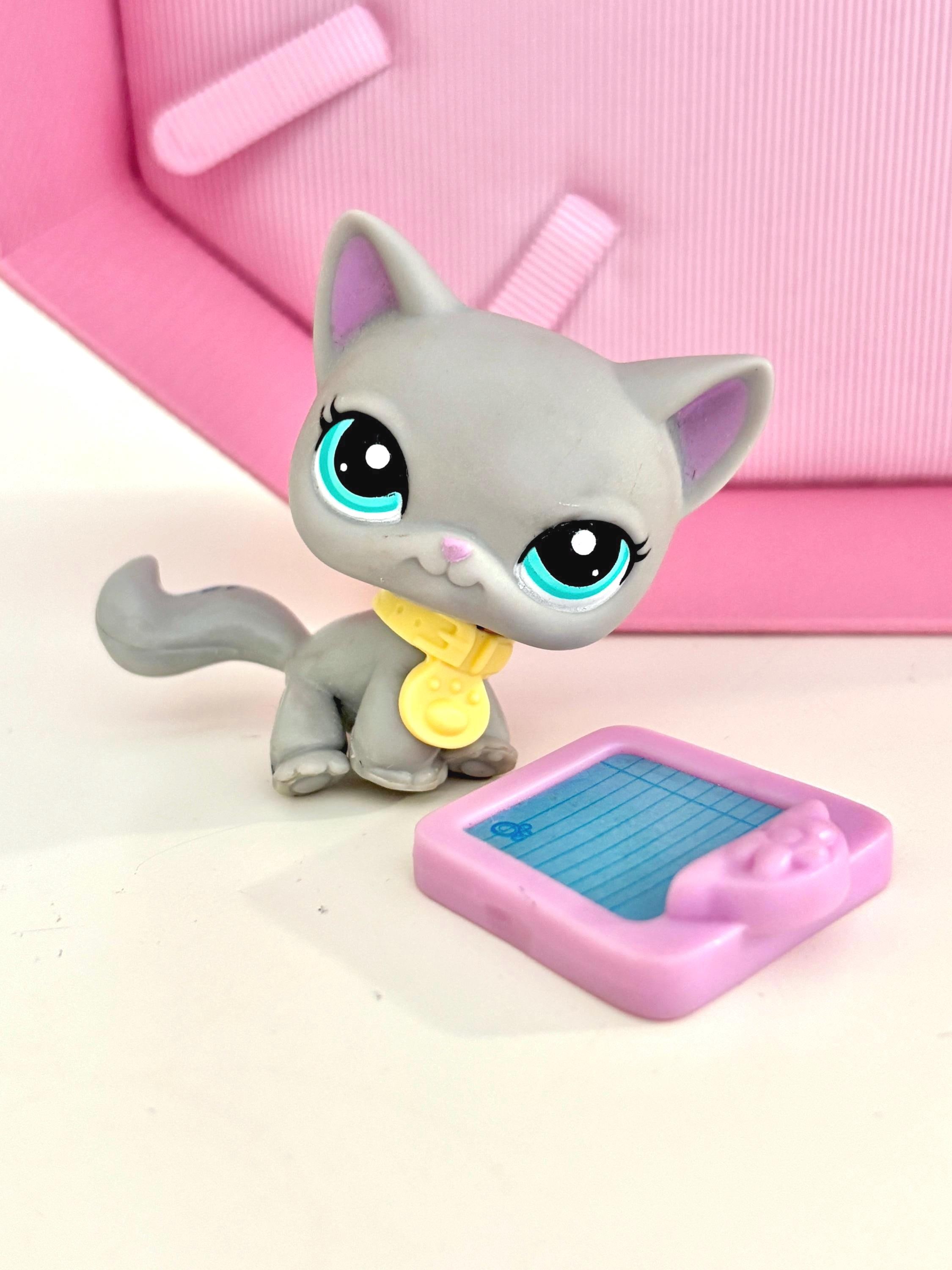 Figurine Littlest Pet Shop LPS - Chat PC #178, Occasion, Univers Hasbro