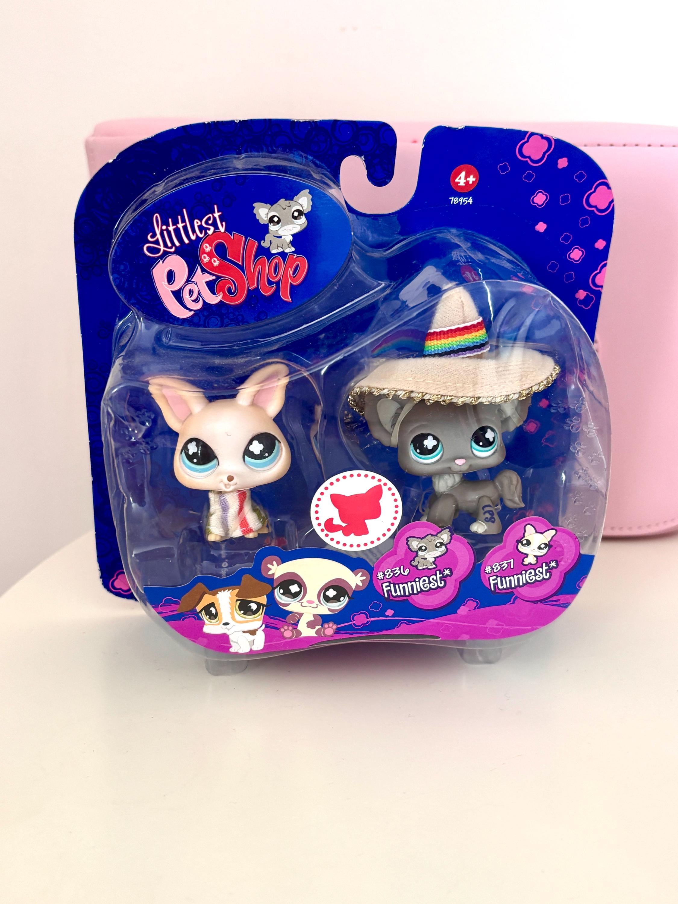 Littlest Pet Shop LPS 836 837 Chihuahua Dog Puppy Toy Funniest
