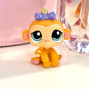 Petshop Monkey #1635 rare Euro exclusive littlest pet shop authentic