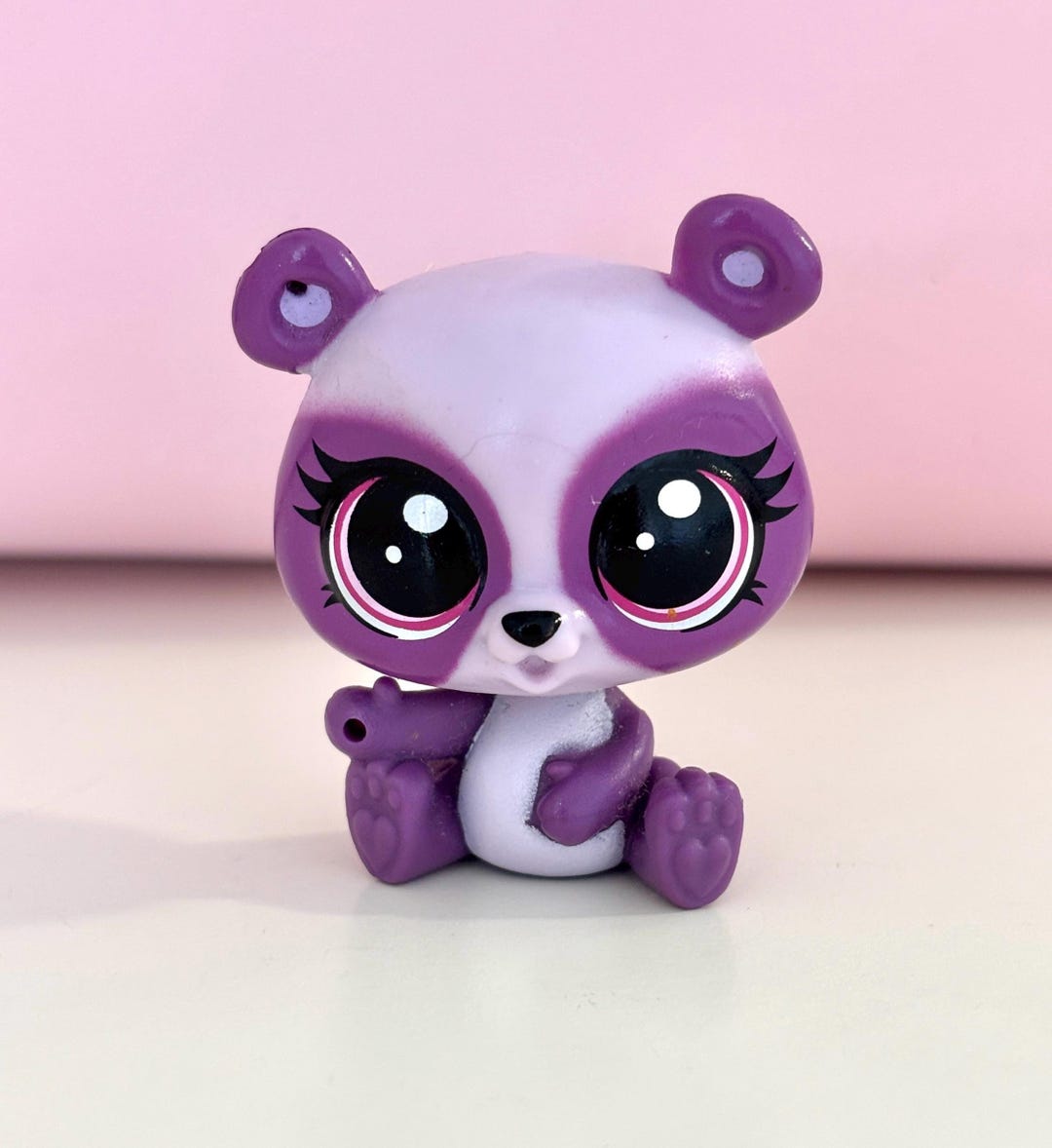 Littlest Pet Shop LPS Panda Ours 387 - Figurine Authentique Hasbro