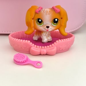 dog 200 with accessories lps littlest pet shop