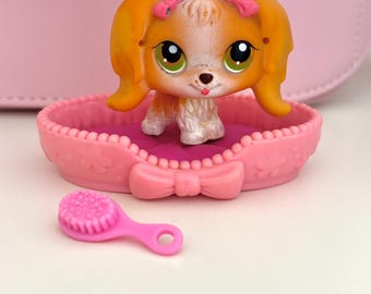 Figurine Littlest Pet Shop - Chien Jack Russel #1475 - Marque Hasbro - Occasion - Pour Collection Ou Jouet
