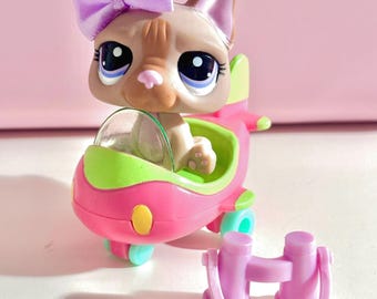Littlest Petshop Pet Shop LPS jumbo Cat European Shorthair Chat Pink deco Rose européen : Achat occasion | Figurines Hasbro Vert Plastique 6 ans - 8 ans Très bon état