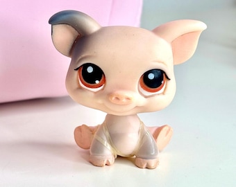 LPS | Littlest Pet Shop | #296 Pig | Hasbro | Collector Toys