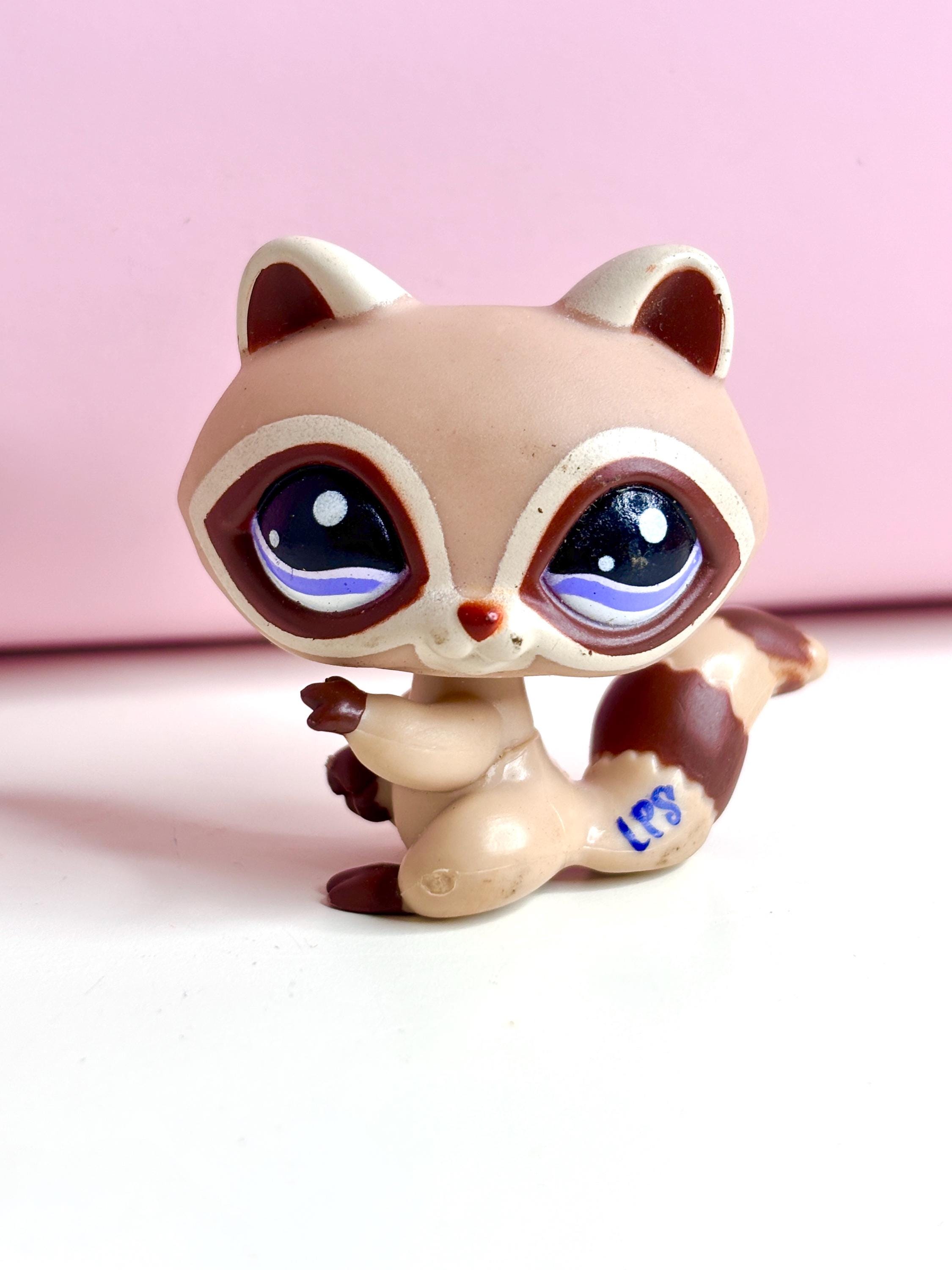 1384 Raccoon Littlest Pet Shop Authentic Pets With Accessory - Etsy