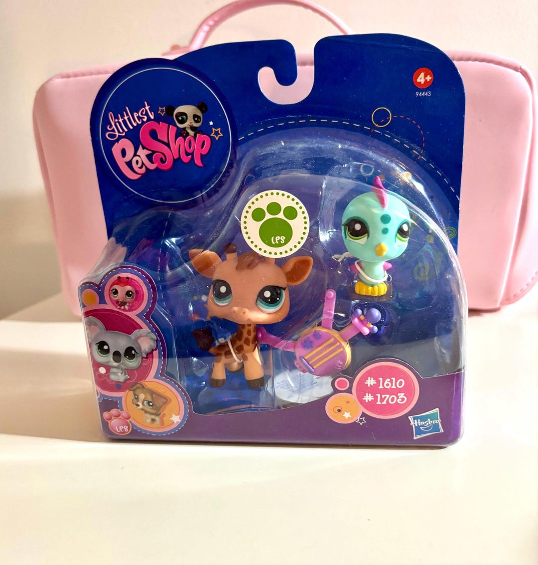 Littlest Pet Shop Giraffe #1610 Blue Bird #1703 New in Box NIB - Etsy