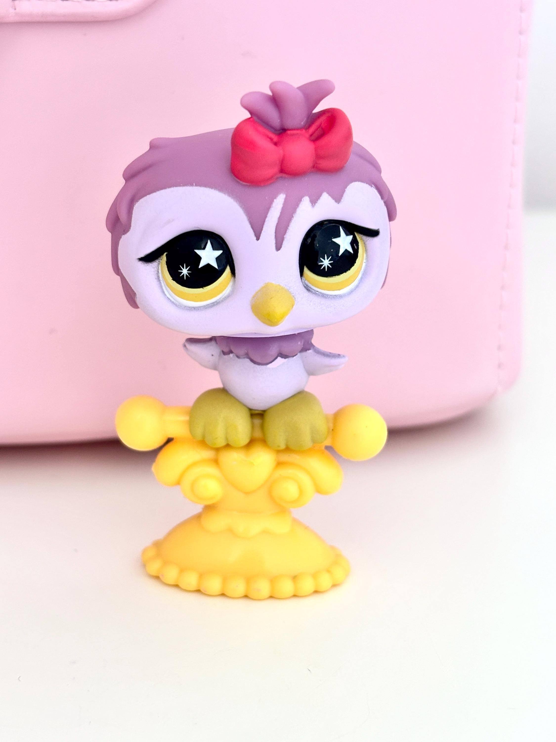 849 Sassiest Owl With Standing Accessory Authentic Littlest Pet