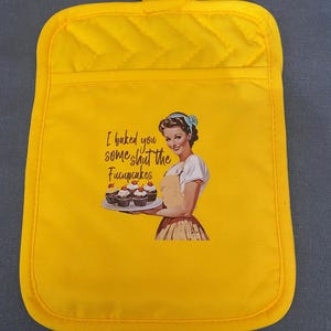 Oven Pot holders with pockets
