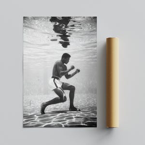 Muhammed Ali Poster, Boxlegende, Wandkunst, Wohndekor - Kunstdrucke, Raumdekoration, Die größten Kunstwerke, Sport-Erinnerungsstücke,
