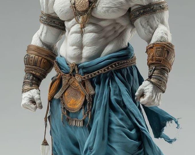 Minotaur Warrior STL File – Mythology Bull Warrior 3D Print Model