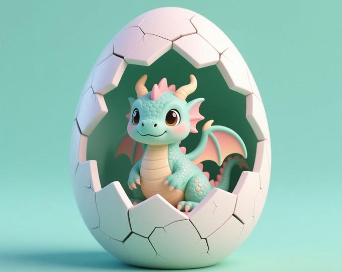 baby dragon eggs 3D Model STL file for 3D printing