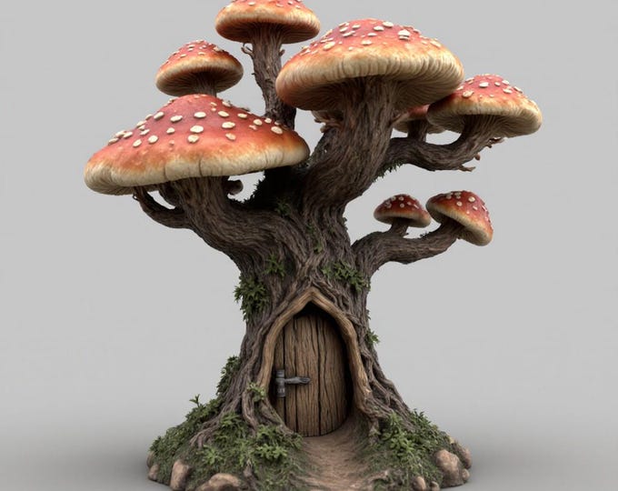 3D Printed Ornament House STL File: Detailed Digital Download