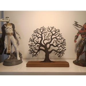 tree of life silhouette Home Office decoration Minimal Tabletop Decor, Shelf Decor Accents