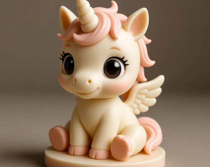 Unicorn Figure 3D Model – STL File (Digital Download)