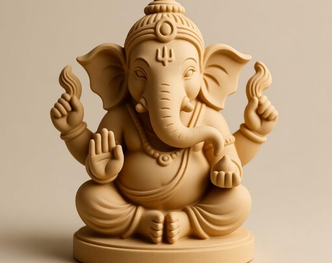 elephant bust 3D Model STL file for 3D printing