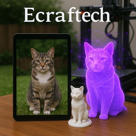 Custom 3D Print Service CAD Modeling, STL File Creation, Prototype  VTuber Model