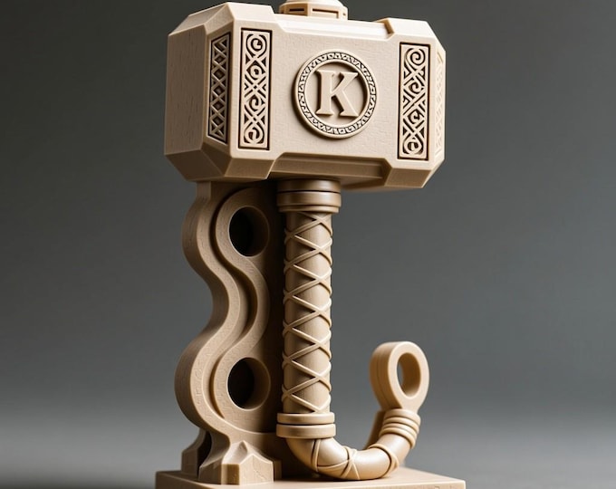 Decorative Hammer 3D Model STL File – Print (Digital Download