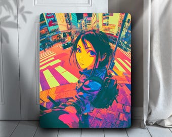 Anime Metal Wall Art | Japanese Style Poster | Collector's Edition Wall Art, Gift for Anime Lovers | Conceptual Metal Wall Art, by Lora Loom