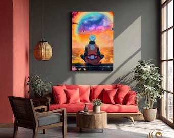 Anime Metal Poster & Anime Metal Wall Art –Neon Otaku Room Decor, Manga Gift, Aesthetic Anime Bedroom, Wall Art Poster, Collector's Edition