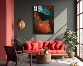 Anime Metal Poster & Anime Metal Wall Art –Neon Otaku Room Decor, Manga Gift, Aesthetic Anime Bedroom, Wall Art Poster, Collector's Edition