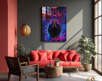 Anime Metal Poster & Anime Metal Wall Art –Neon Otaku Room Decor, Manga Gift, Aesthetic Anime Bedroom, Wall Art Poster, Collector's Edition
