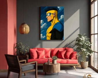 Anime Metal Poster & Anime Metal Wall Art –Neon Otaku Room Decor, Manga Gift, Aesthetic Anime Bedroom, Wall Art Poster, Collector's Edition