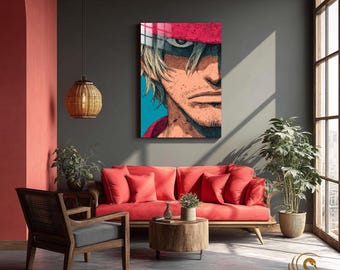 Anime Metal Poster & Anime Metal Wall Art –Neon Otaku Room Decor, Manga Gift, Aesthetic Anime Bedroom, Wall Art Poster, Collector's Edition