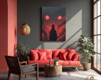 Anime Metal Poster & Anime Metal Wall Art –Neon Otaku Room Decor, Manga Gift, Aesthetic Anime Bedroom, Wall Art Poster, Collector's Edition