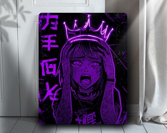 Anime Metal Wall Art | Japanese Style Poster | Collector's Edition Wall Art, Gift for Anime Lovers | Conceptual Metal Wall Art, by Lora Loom