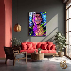 Anime Metal Wall Art, Anime Poster – Otaku Room Decor | Anime Metal Print Artwork, Anime Metal Sign, Anime Fan Gifts, Japanese Wall Art