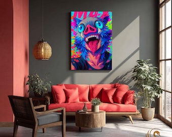Anime Metal Poster & Anime Metal Wall Art –Neon Otaku Room Decor, Manga Gift, Aesthetic Anime Bedroom, Wall Art Poster, Collector's Edition