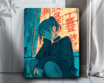 Anime Metal Wall Art | Japanese Style Poster | Collector's Edition Wall Art, Gift for Anime Lovers | Conceptual Metal Wall Art, by Lora Loom
