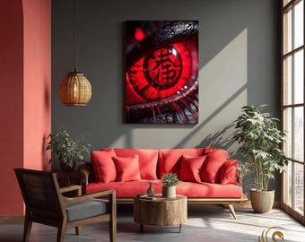 Anime Metal Poster & Anime Metal Wall Art –Neon Otaku Room Decor, Manga Gift, Aesthetic Anime Bedroom, Wall Art Poster, Collector's Edition
