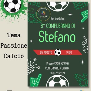 Invito Compleanno Bambino Digitale - Invito compleanno Personalizzabile  - Design Divertente - Invio  WhatsApp e Stampa- PDF & JPG