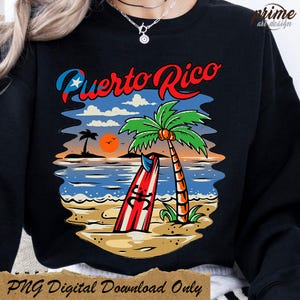 Puerto Rico Flag PNG Boricua Culture Png Patriotic Png Puerto Rica Vacation Travel Sublimation Design Trending Clipart Digital