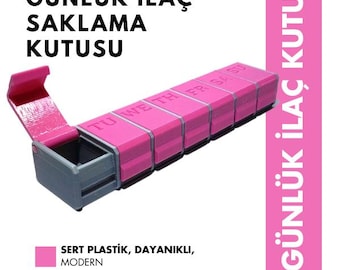 Weekly Daily Medicine Storage Box