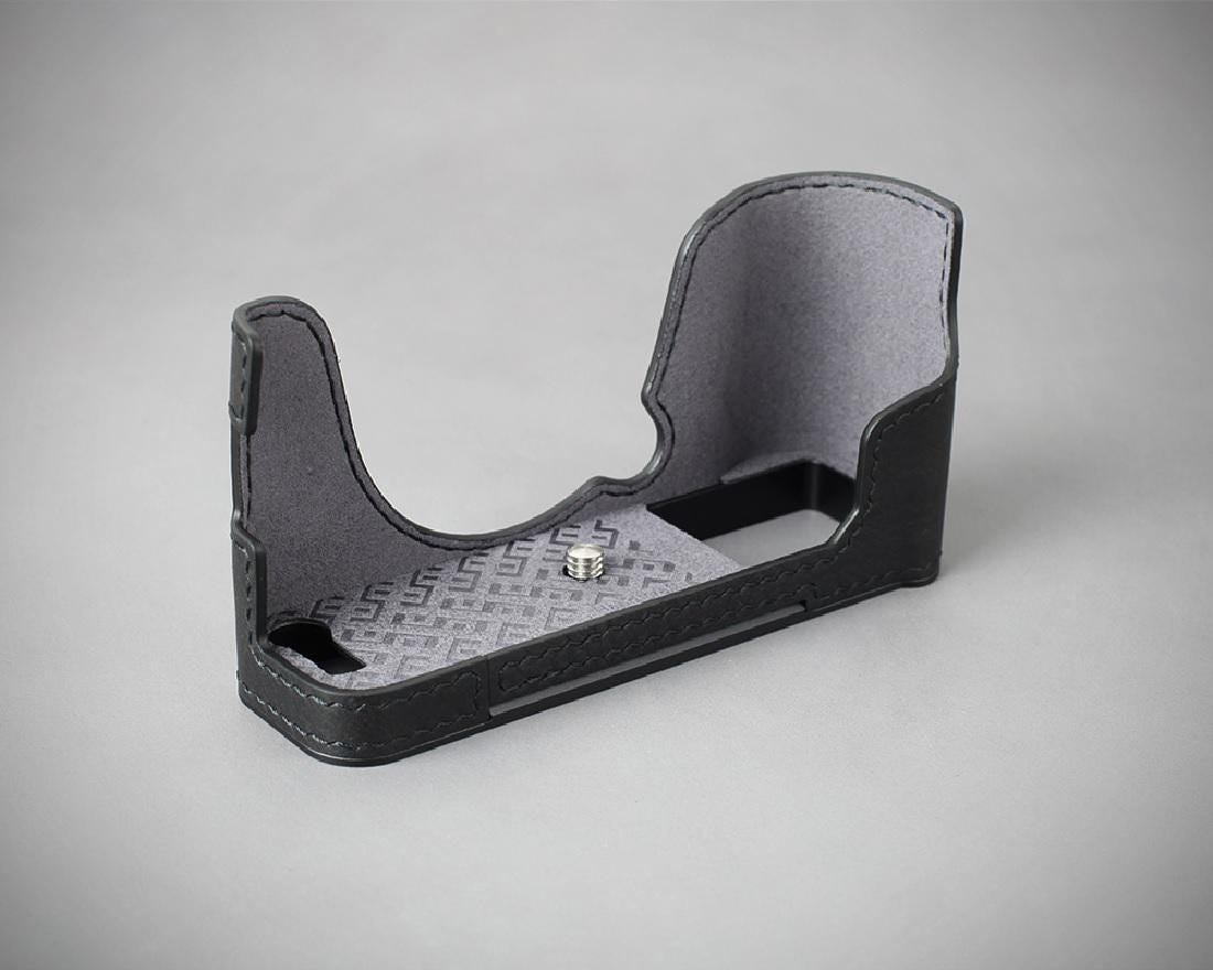 LIM'S Handworks Genuine Leather Half Case Dovetail for Fuji