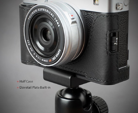 LIM'S Handworks Genuine Leather Half Case Dovetail for Fuji