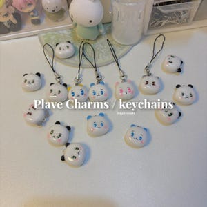 Plave keychains charms muhmo miimu moi meowmi meymu