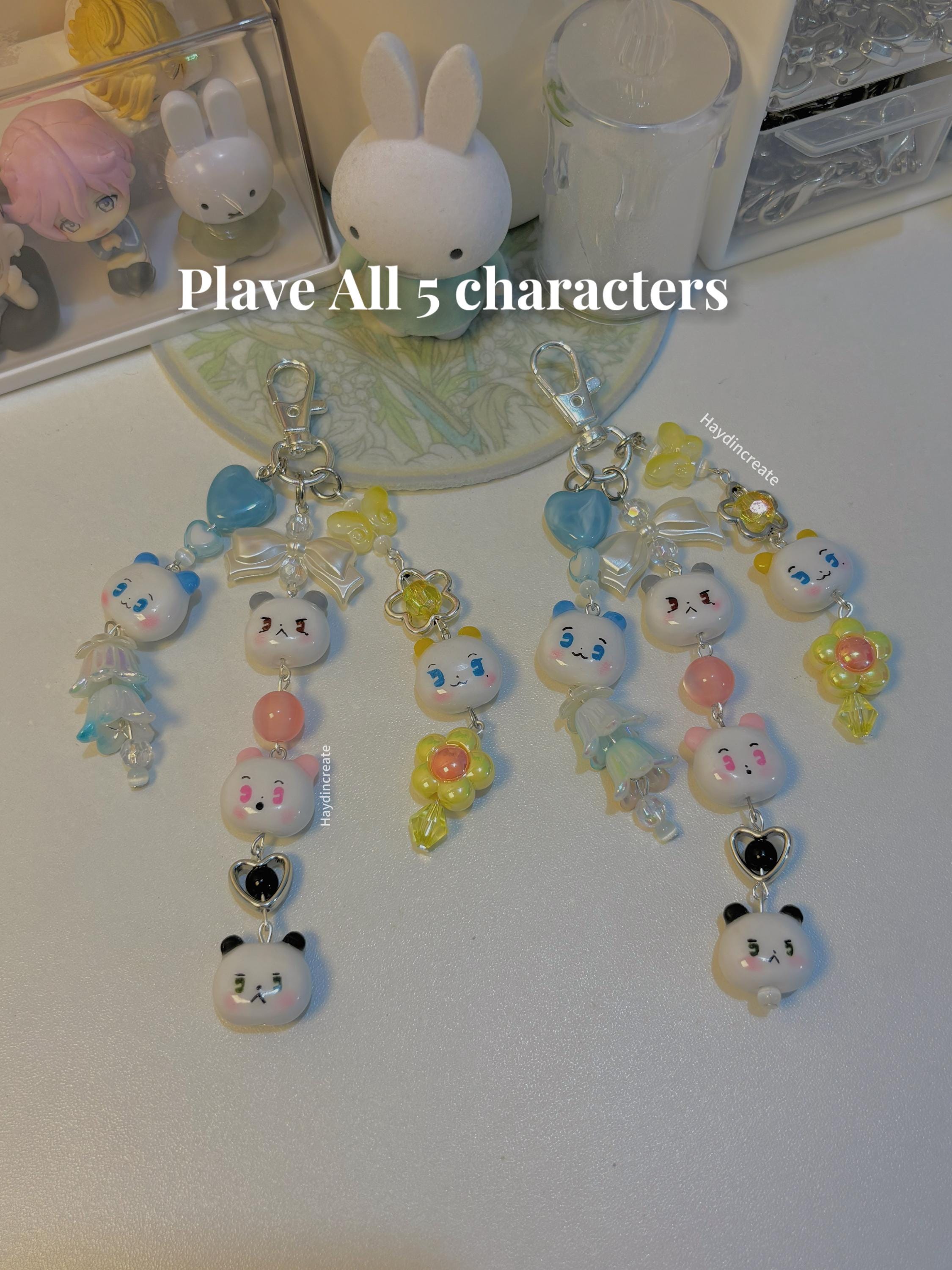 Plave Keychains Charms Muhmo Miimu Moi Meowmi Meymu - Etsy