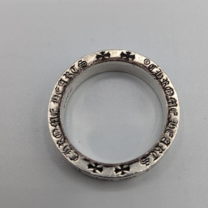 Vintage Chrome Hearts Silver Ring 1994 Copy Right - Etsy Vintage Chrome Hearts Silver Ring 1994 Copy Right - Etsy