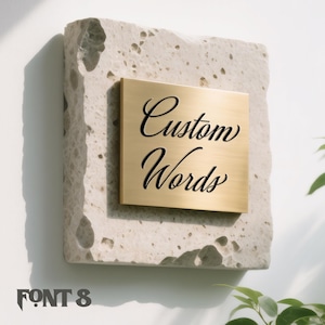 Custom Metal Sign,Metal Wall Art,Personalized House Name,Metal Sign,House Name Words,House name sign,Custom Metal Words,Housewarming Gift