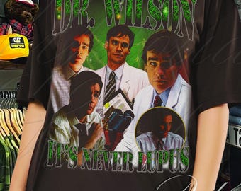 Popular Now James wilson Graphic Tshirt, Dr.Wilson Y2k Aesthetic Shirt, Retro Drama Movie Tees, 90s Vintage Medical Tee, Oncology Retro Tee