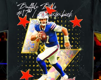 Popular Now Josh Allen MVP 17 Shirt, Special Edition Football Vintage Tee, 90s Graphic Shirt, Original Design Tee, Unisex Clothing
