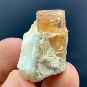 Natural Topaz Crystal On Matrix Specimen, From Katlang Mine Raw Crystals , Minerals ,Topaz For sale , 13.85 Grams