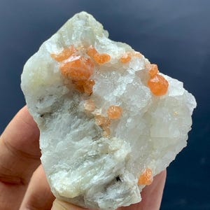 Natural Fanta Color Garnet Crystal, Garnet Specimen From Skardu Pakistan-160 Gram