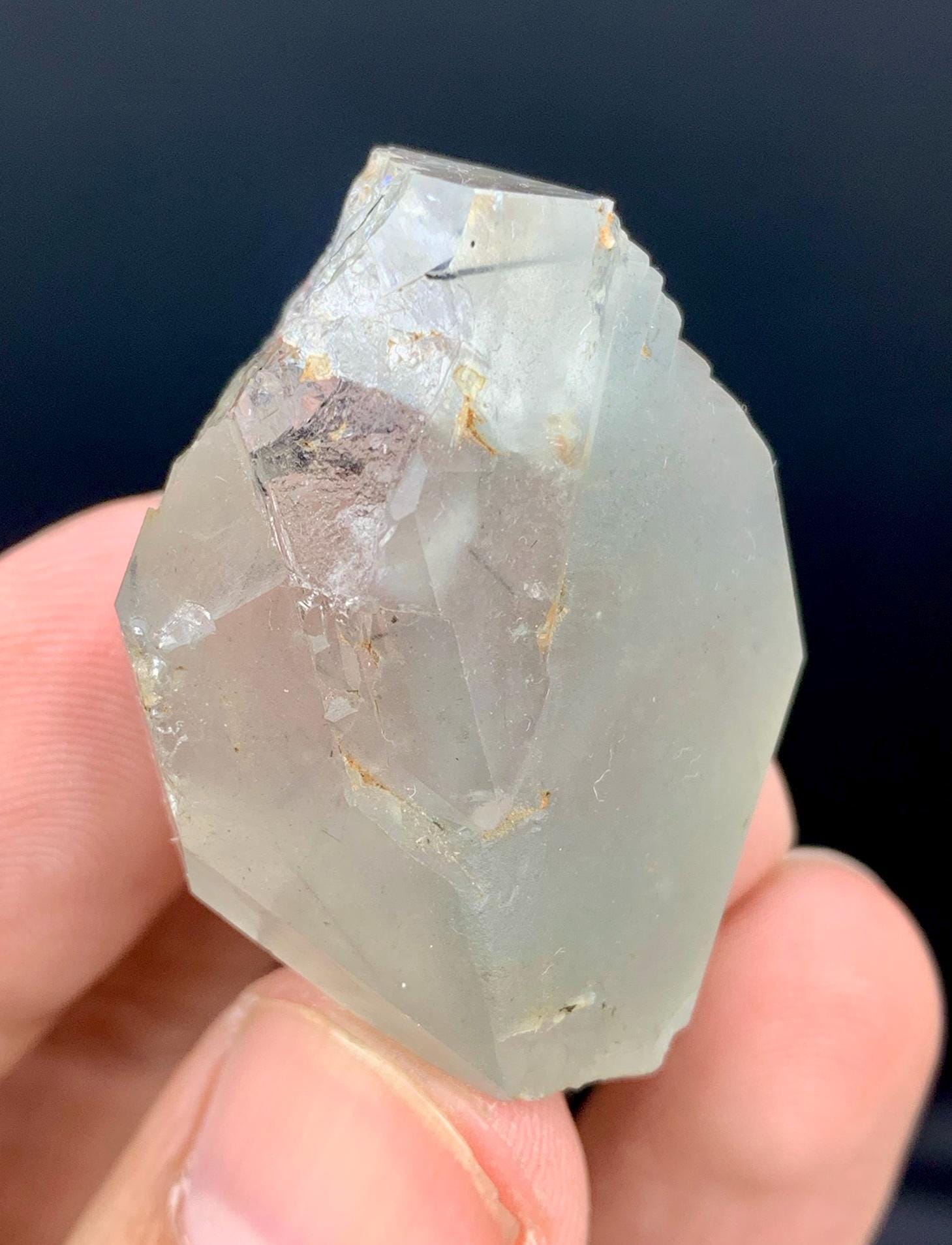 パキスタン産トルマリン入り天然水晶 - 24グラム - Etsy 日本