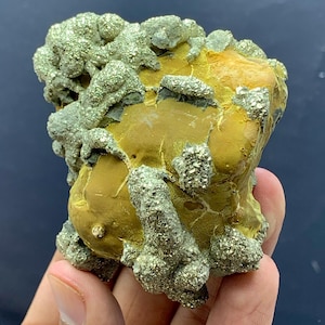 Natural Pyrite Crystals On Limonite Matrix , From Manshera Mine , Pyrite Specimen , Fine Minerals , Rare Gemstones , 314 grams